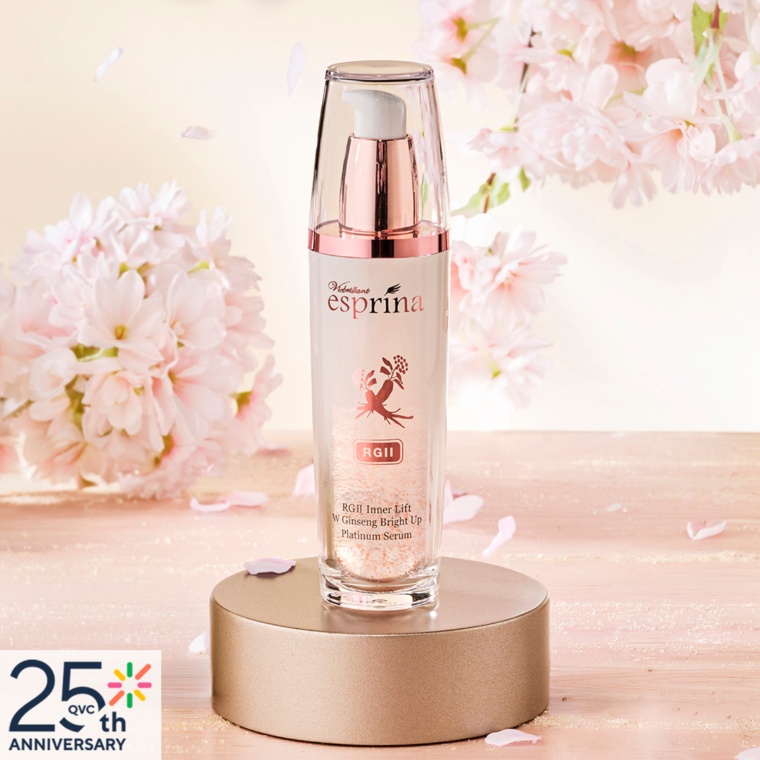 エスプリーナRGIIセラム45mlQVC25th特別デザインボトル