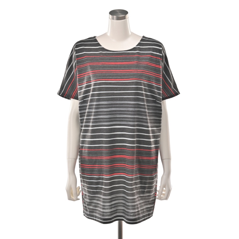 Makana na Kathy フリーピッチボーダーチュニック