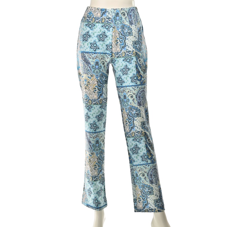 Provador プリントハイテンション レギテコ ストレートパンツ