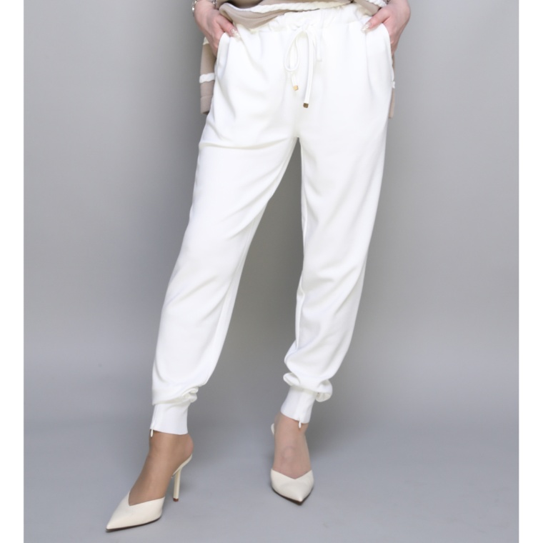 ANNE COQUINEダンボールニットアンクル2WAYジョガーパンツ