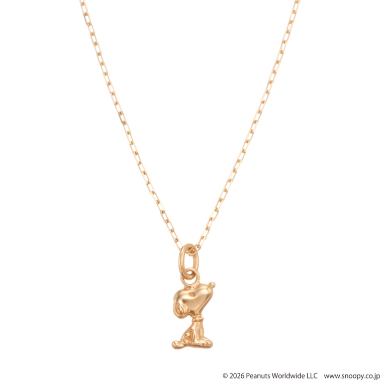 18KYG ペンダント [スヌーピー]