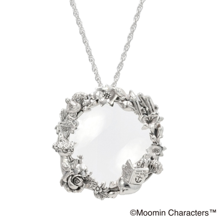 ムーミン シルバー925ムーミン谷の仲間たちガーランドルーペ