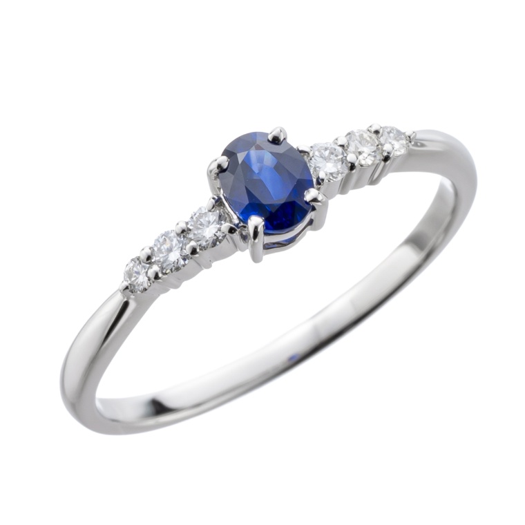 PT ロイヤルブルーサファイヤ リング0.3ctUP