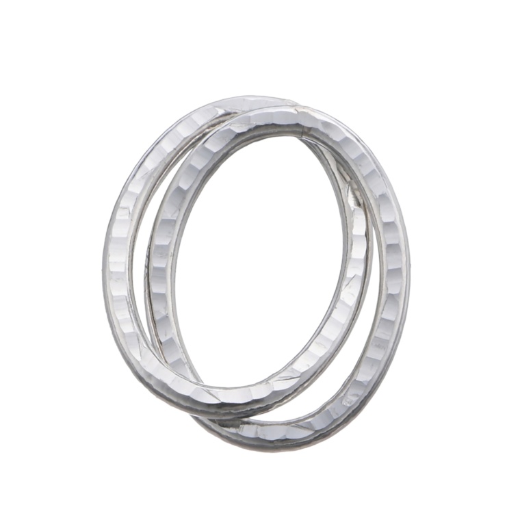 純プラチナ シャイニーカットオーバル ペンダントヘッド