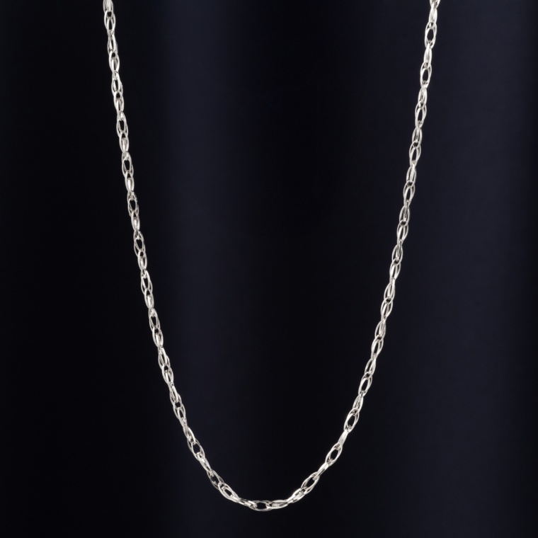 純プラチナ エレガンテ ネックレス スライド式アジャスター付