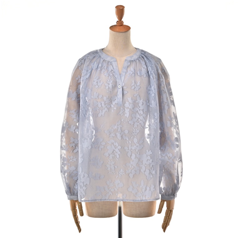 Provador フラワーオパールブラウス