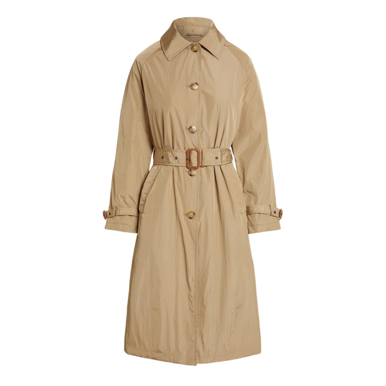 Lauren Ralph Lauren ベルテッドトレンチ コート