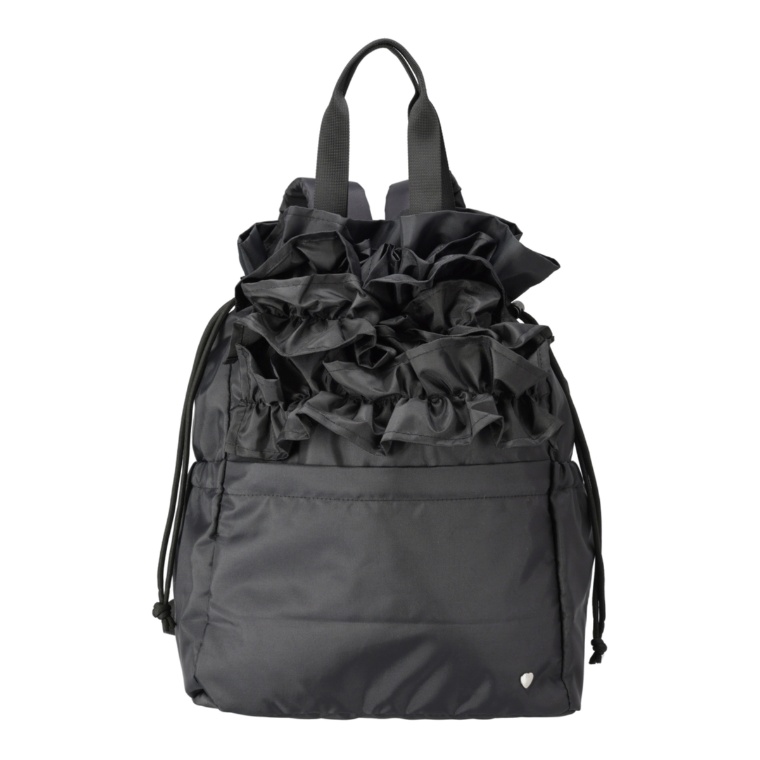 &LOVE むっちゃ可愛い撥水2Wayふりるリュック