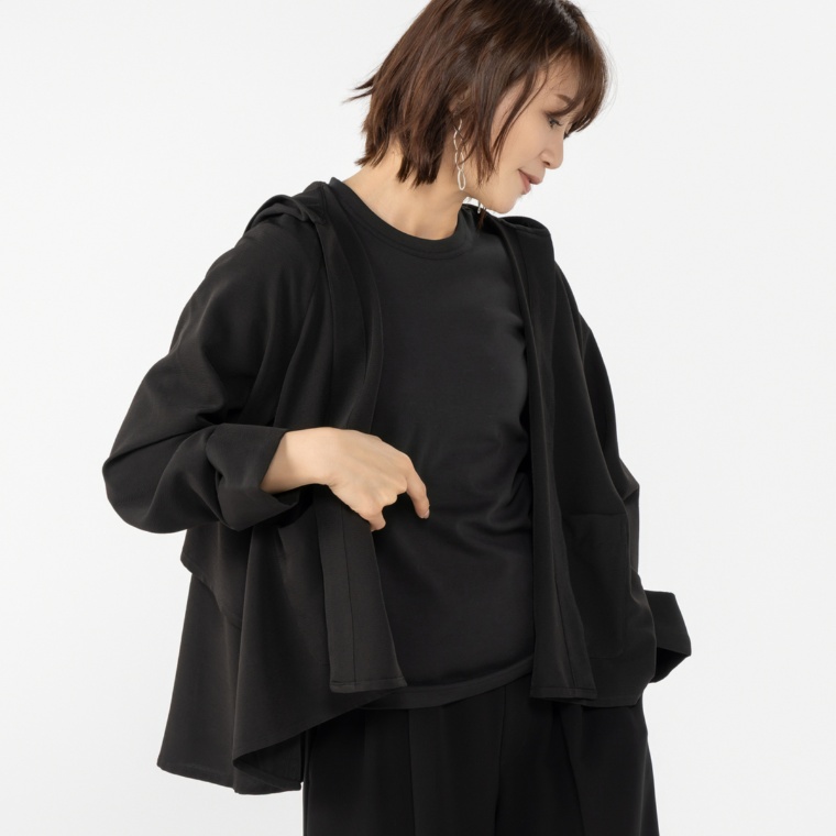 ModdedAnce バックシャントッパーカーディガン