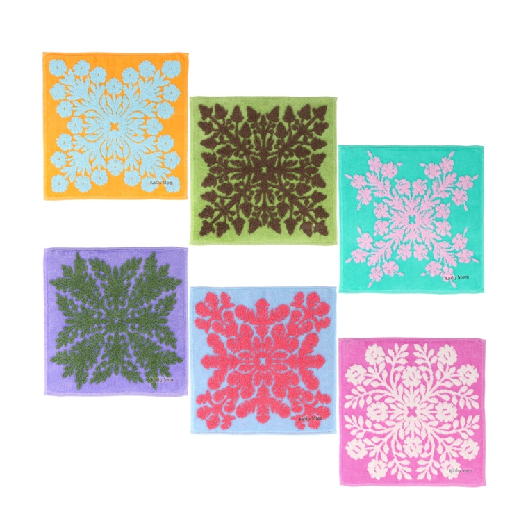 キャシーマム 五つの島 ミニタオル6枚セット