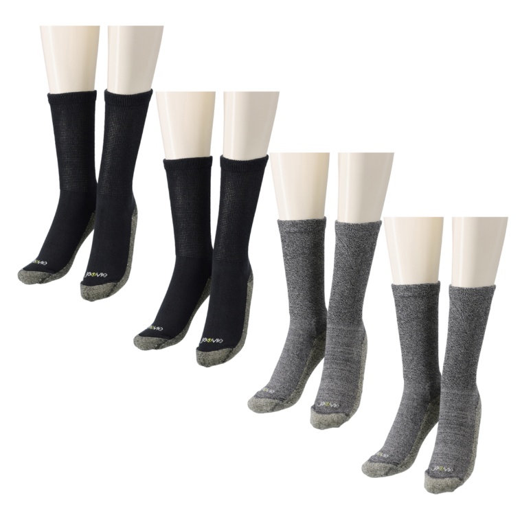 ジャヴィ 銅イオン リラックスソックス[抗菌防臭]4足セット