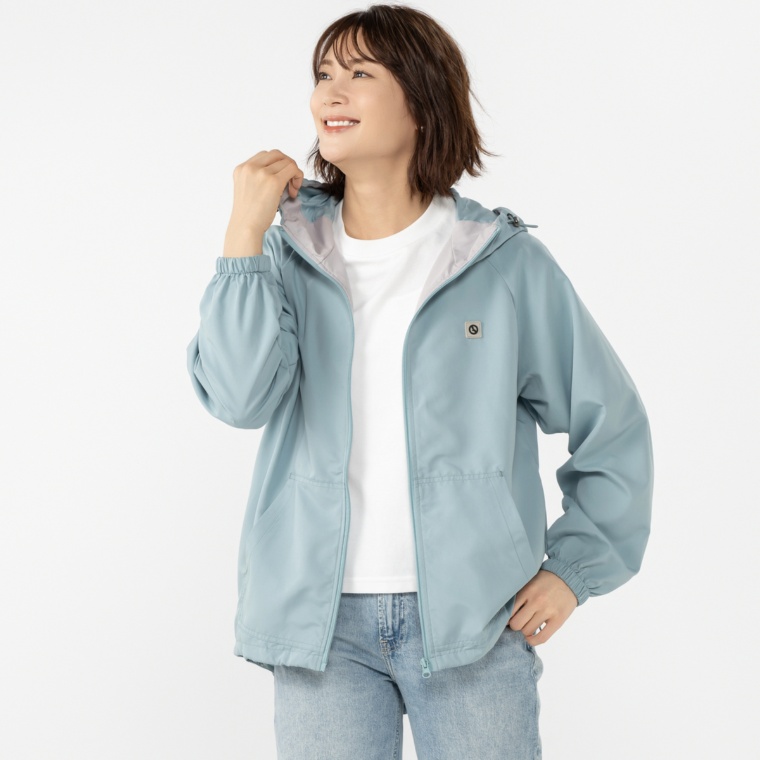 OUTDOOR UVバックインマルチポケットマウンテンパーカー