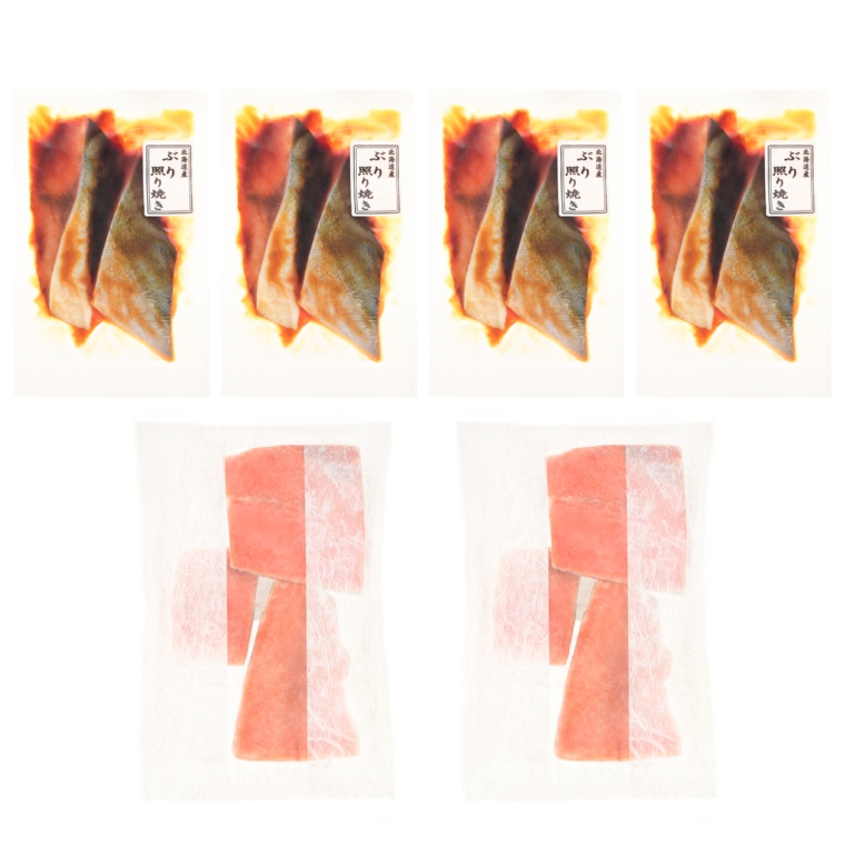 目利きが選んだ ぶり照焼&大切紅鮭 計1.9kg