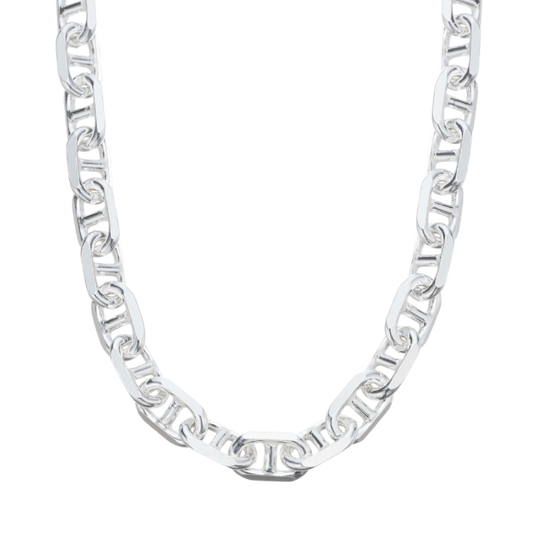 UNOAERRE シルバー925 アンカーチェーン ネックレス