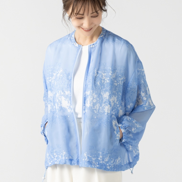 Monte Milano フロントジップシアートラックブルゾン