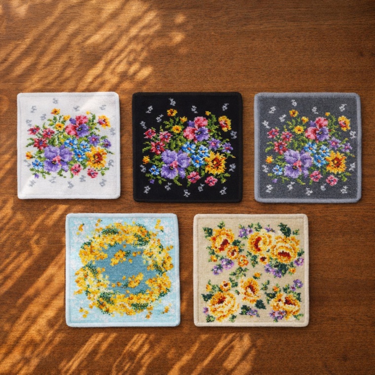 レイクアルスター シェニール織ハンカチ