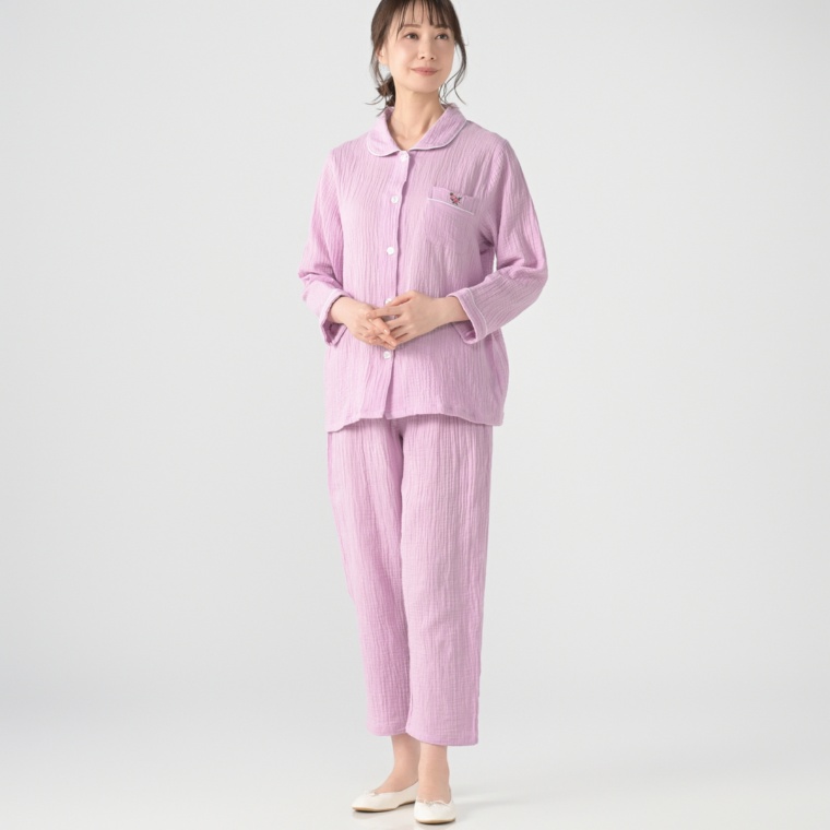 レイクアルスター Wガーゼパジャマ