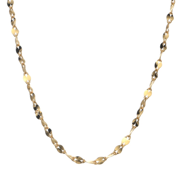 純金 ファンタジアボリュームペタルチェーン ネックレス