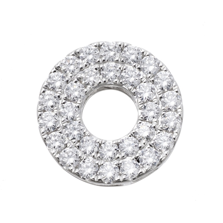 PTカナディアンダイヤサークルペンダントヘッド計0.63ctUP