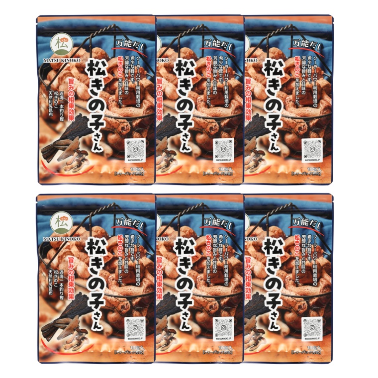 万能だし松きの子さん10包6袋セット