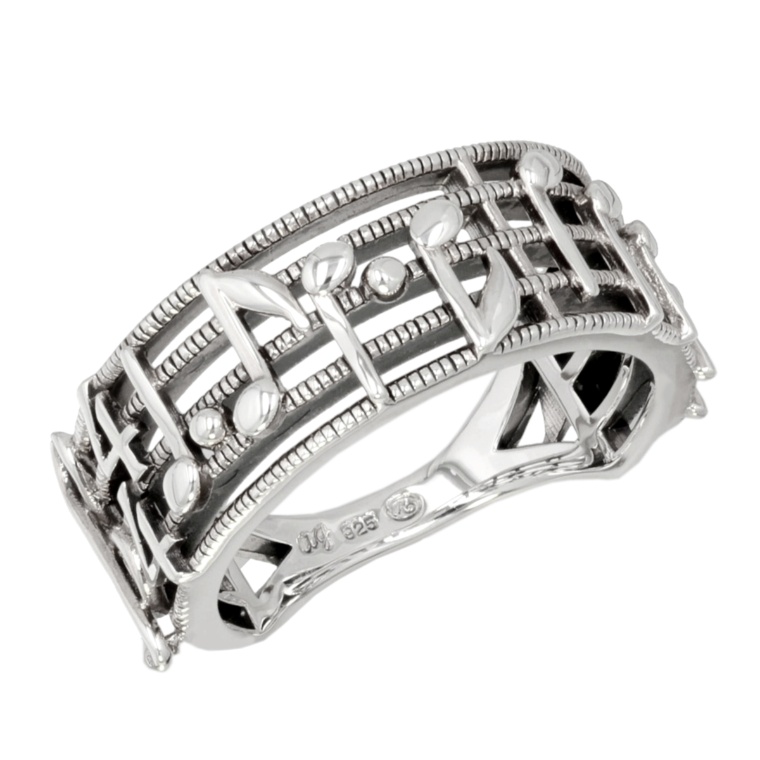 ラフィネ シルバー925 シンフォニーノーツ リング