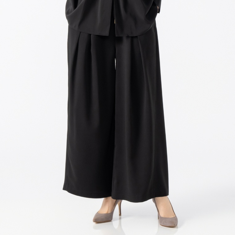 ROHERBE コンフォートワイドパンツ