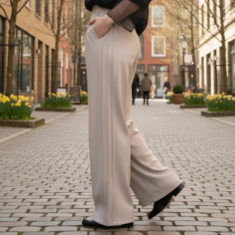 Provador サイドタックラインダンボールワイドパンツ