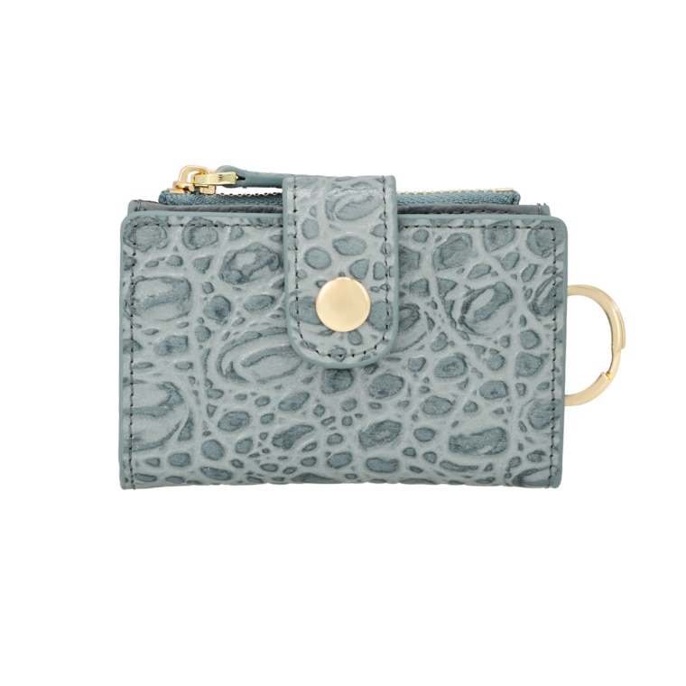 ロダニア クロコエンボスソフトレザーマルチキーケース