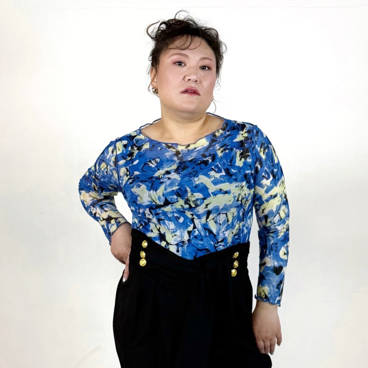 BABIULOUS 無敵の垢抜けチュールプルオーバー