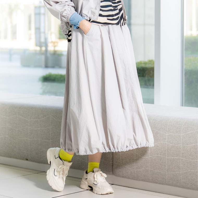 KILA MODA ナイロンワッシャーバルーンスカート