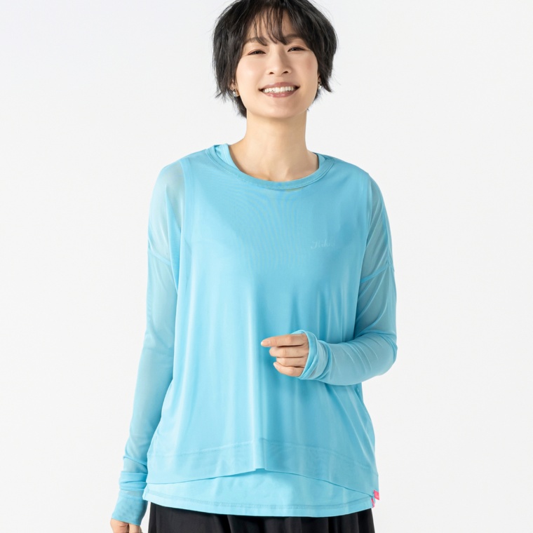 KiKKi ソフトチュールプルオーバー