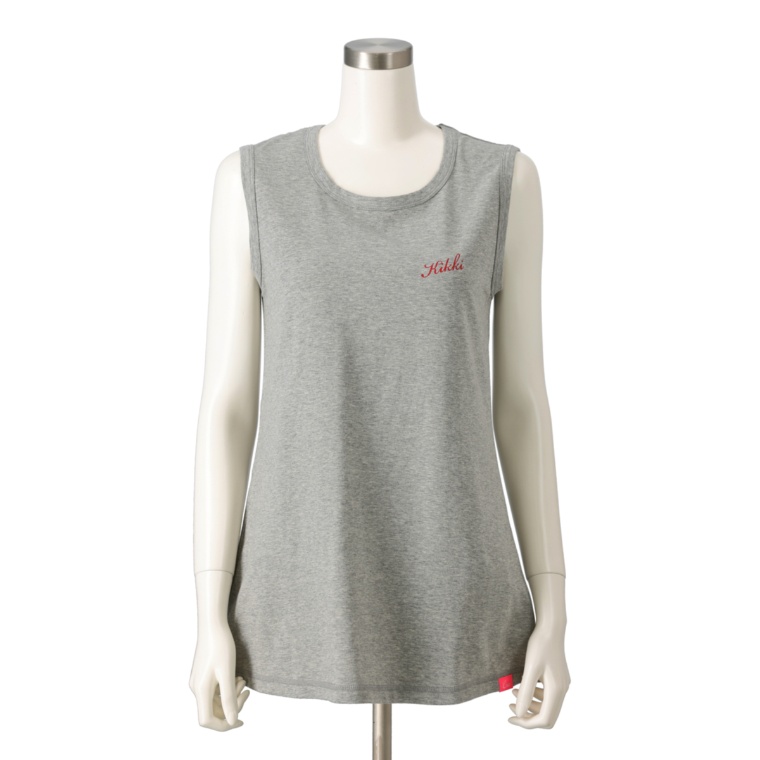 KiKKi ロゴプリントベーシックタンクトップ