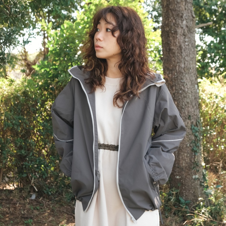 Carney二層ボンディング防花粉/透湿マウンテンパーカー