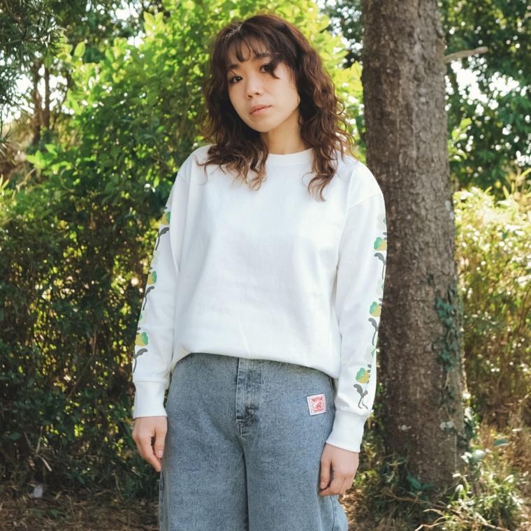 Carney タフコットン フラワープリントプルオーバー