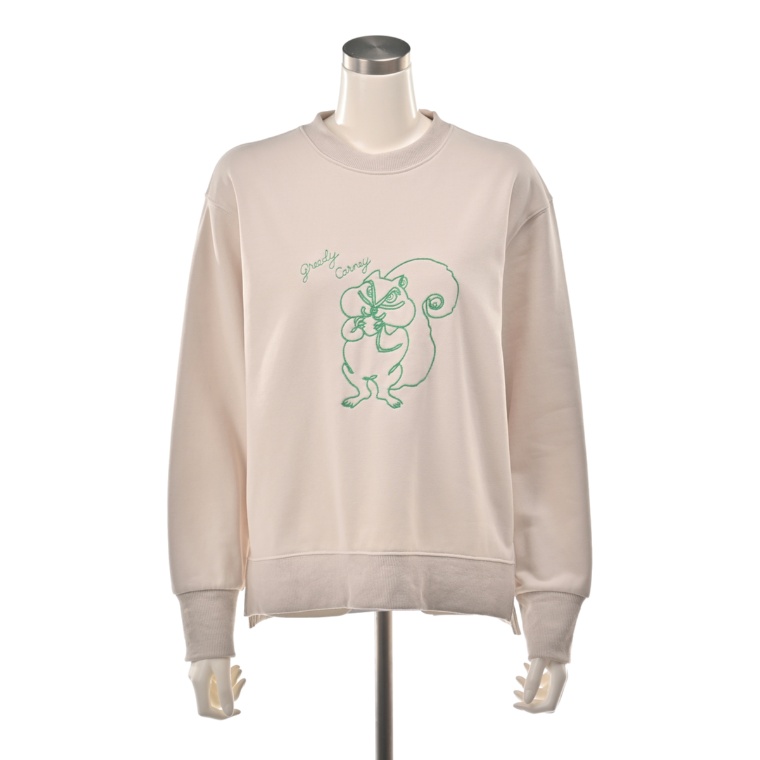 Carney ハンド刺繍風 グリーディリストレーナー