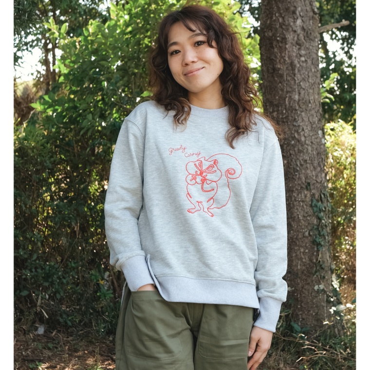 Carney ハンド刺繍風 グリーディリストレーナー