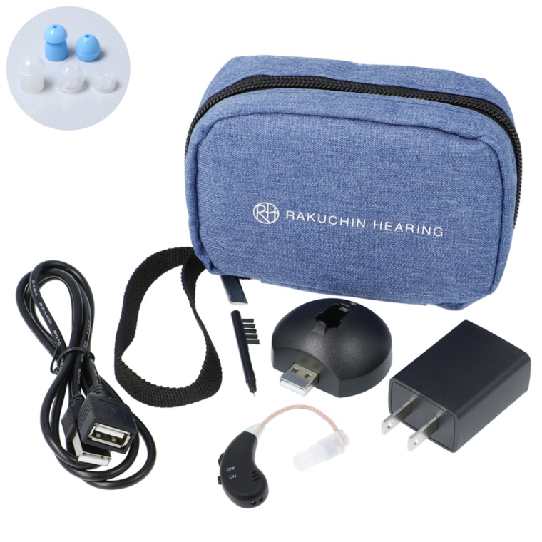 楽ちんヒアリング 片耳セット 延長保証付 web限定