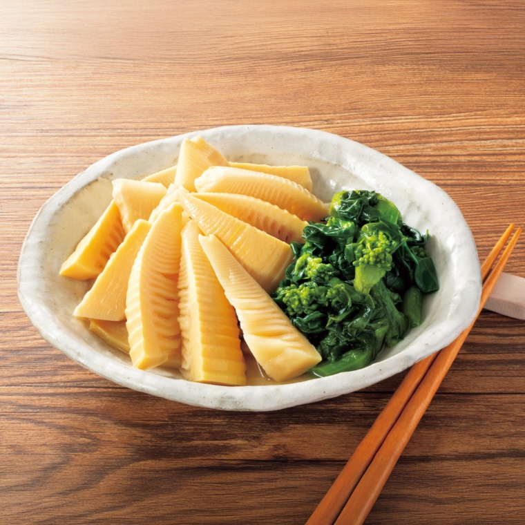 三蔵 国産菜の花と筍の煮物 アゴダシ仕立 4袋