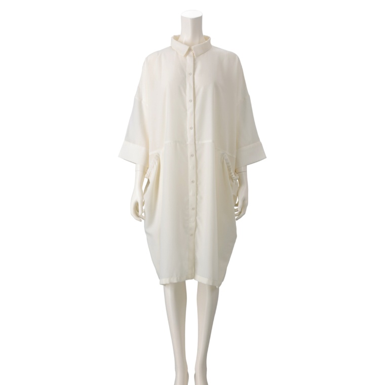 KawaiOkada シフォンロングブラウス ネット限定カラー