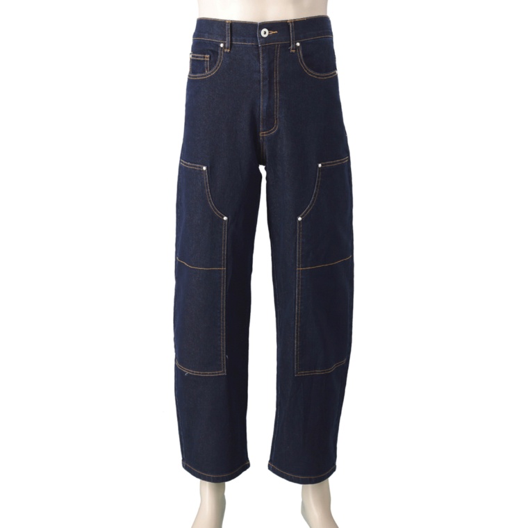 Lucca Uomo alla moda ターンバックストレッチデニム