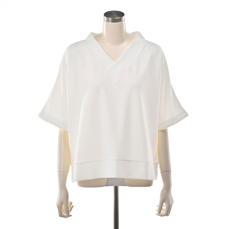 ModdedAnce 7th anniversaryキモノ衿プルオーバー