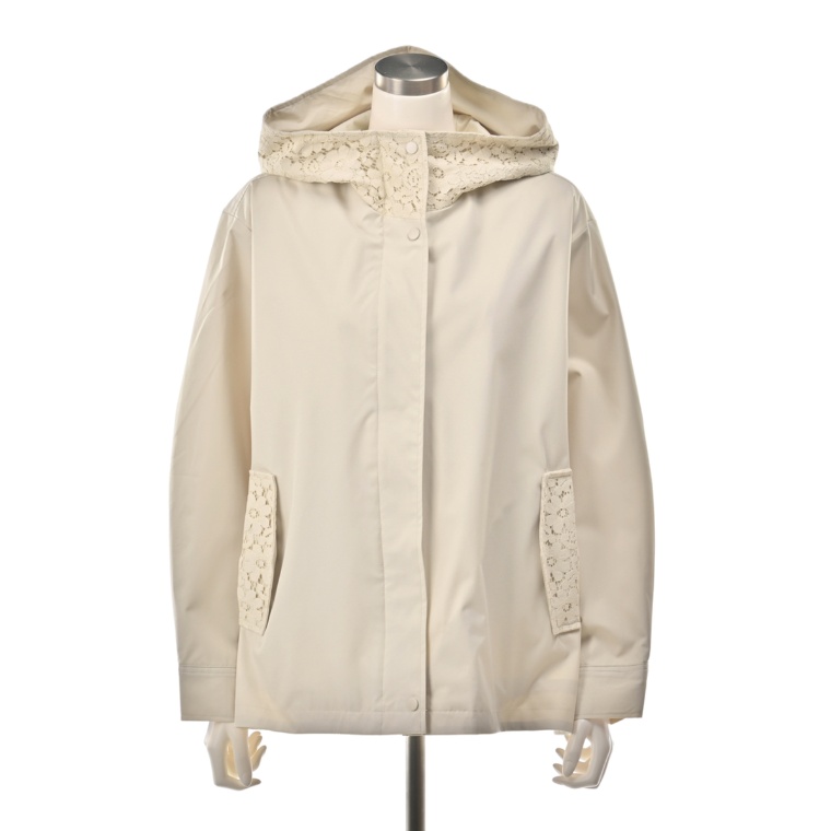 タカシマヤスタイルプリュ テフロン加工フード付ブルゾン