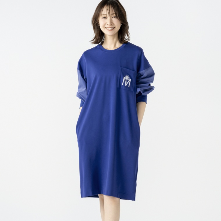 MASAGO 異素材使いのワンピース