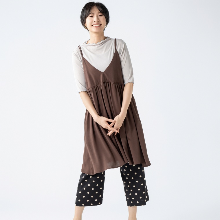 Coeur sucre 体型カバーキャミチュニック ネット限定カラー