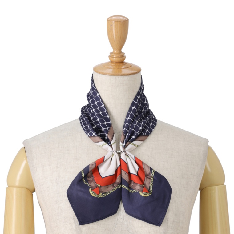 Provador着脱ワンタッチ ひんやりキシリトール加工スカーフ