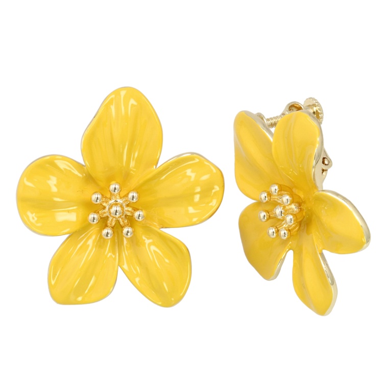 JinkaNezu フルール ソレイユ イヤリング/ピアス