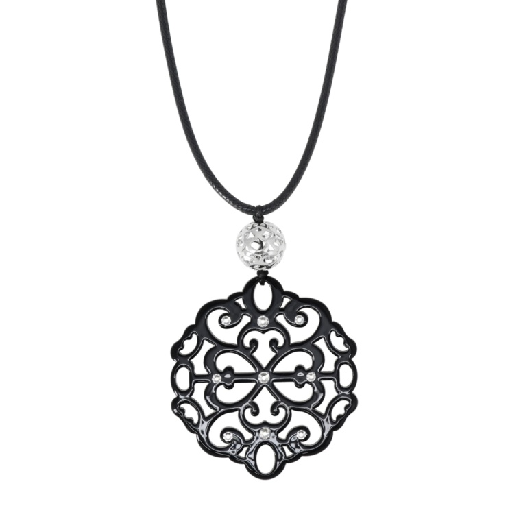 JinkaNezu シルエットガーデン リバーシブル ペンダント