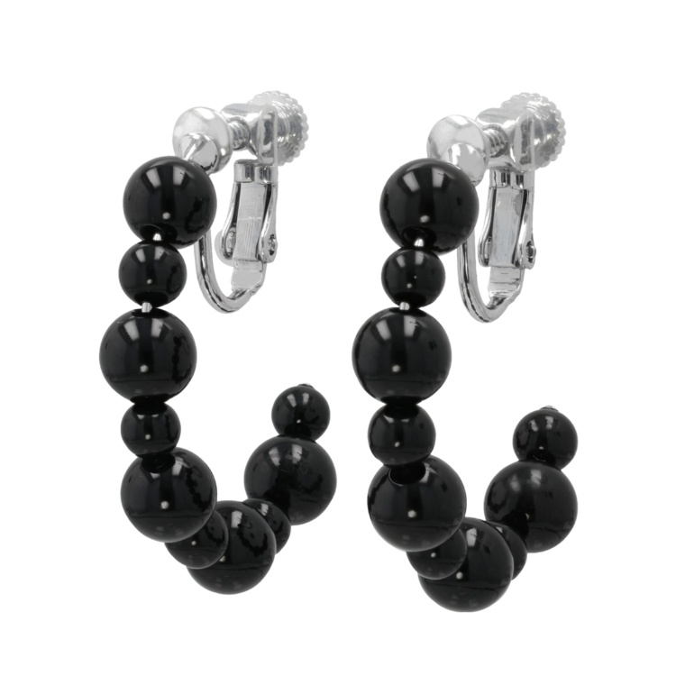 eclat ナチュラルストーン クレオール イヤリング/ピアス