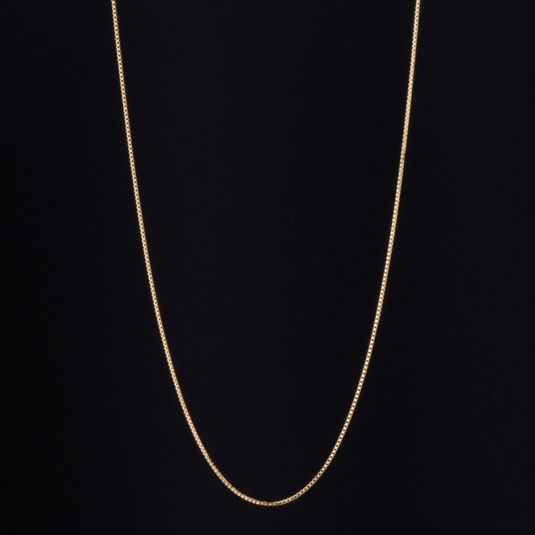 18K ベネチアンチェーン ネックレス 45cm M