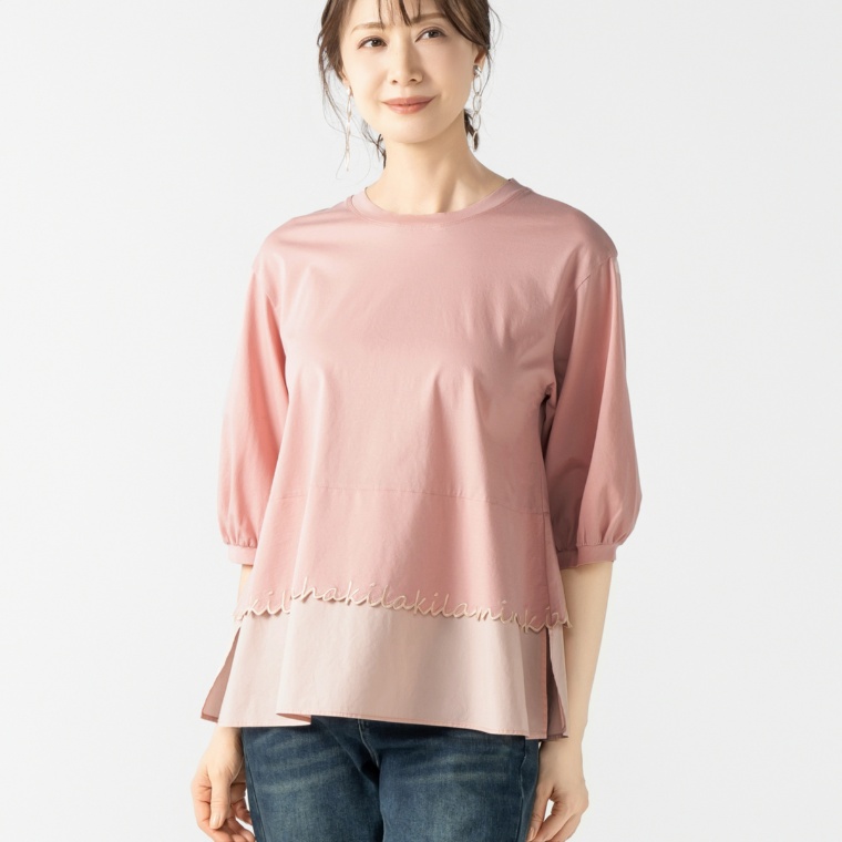 MINHA KILAKILA カットワーク刺繍プルオーバー